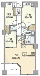 クラッシィハウス谷中道灌山WESTの物件間取画像